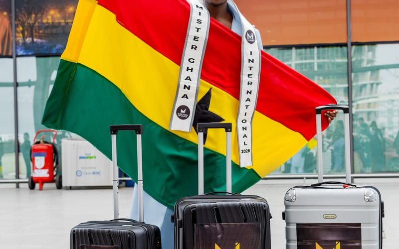 Kelvin Macaiah Departs To Thailand For Mister International 2026